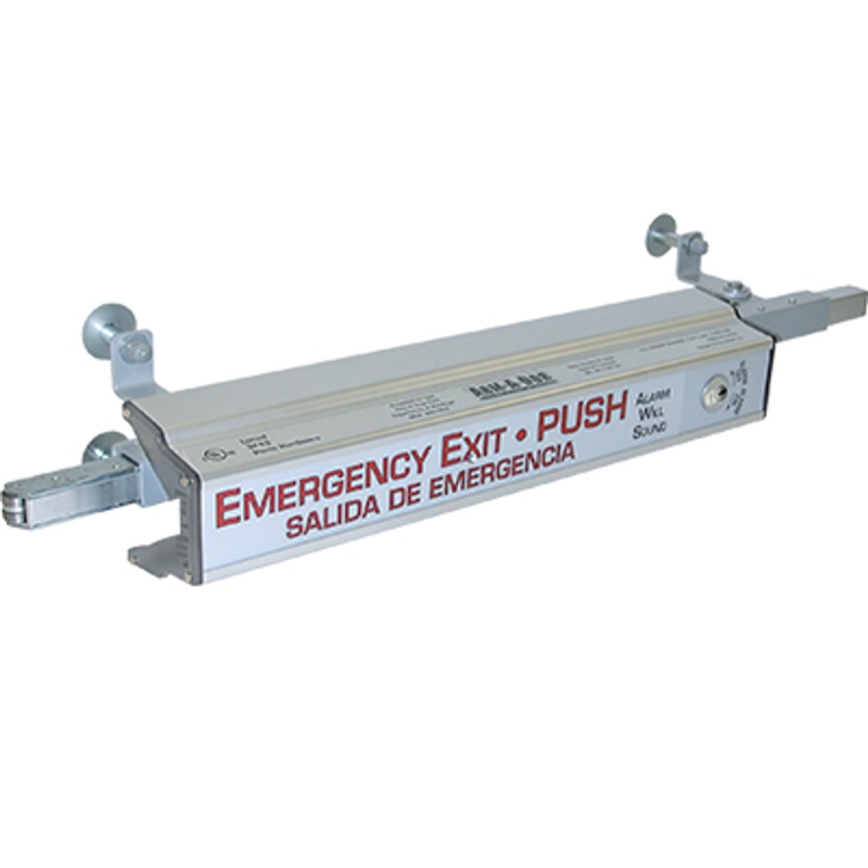 Arm-A-Dor A101-F02 Automatic Re-Lock Fire Rated Secure Panic Exit Device w/ Alarm