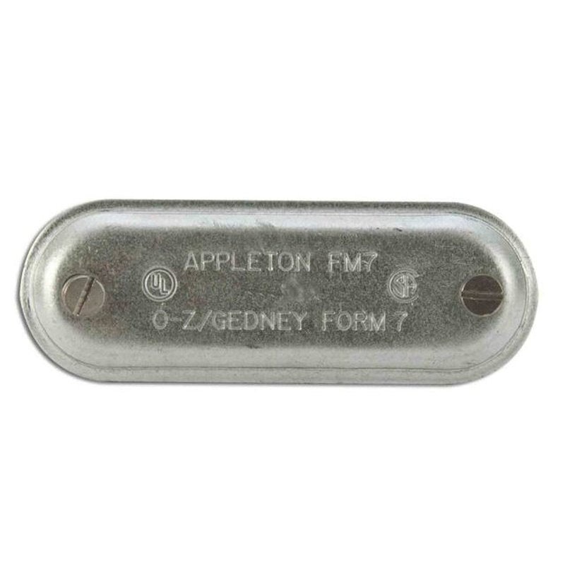 Conduit Body Cover 1 Form 7 Steel By Appleton APP370