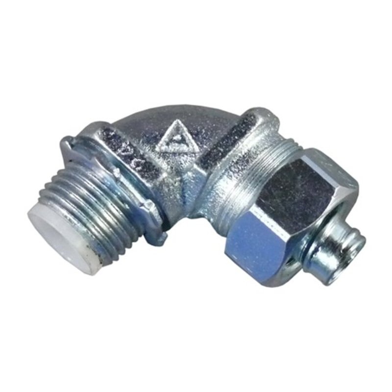 Liquidtight Connector 90 1 Malleable Iron Insulated By Appleton STB90100