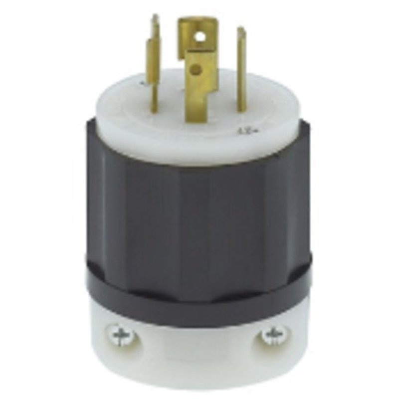Locking Plug 20A 3PH 250V L15-20P 3P4W By Leviton 2421