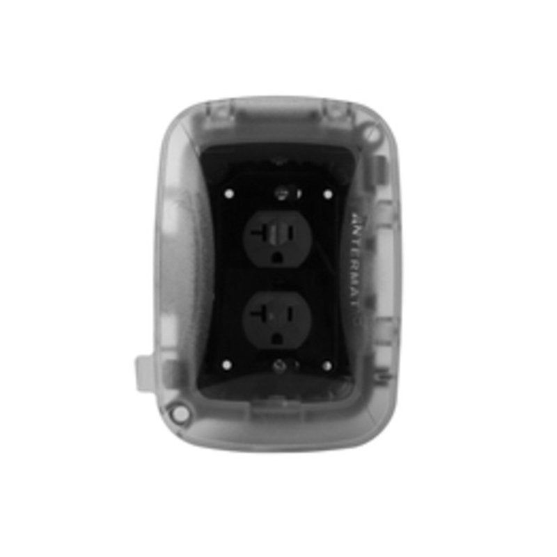 Weatherproof In-Use Cover 1 Gang Multiple Insert Type 2-3/4 Deep Non-Metallic By Intermatic WP5100C