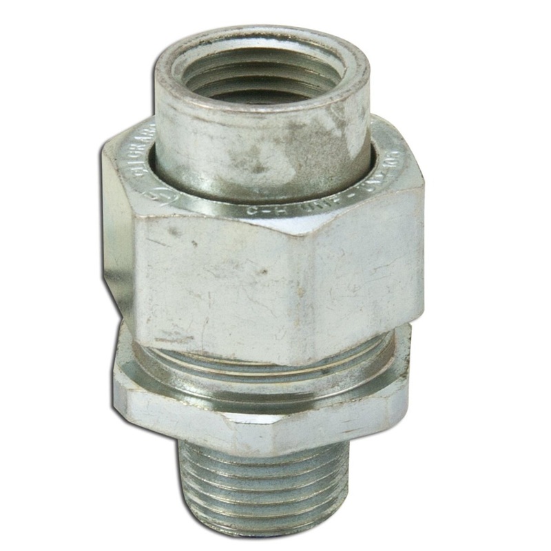 1/2 IN NPT Male Conduit Union By Cooper Crouse-Hinds UNY105