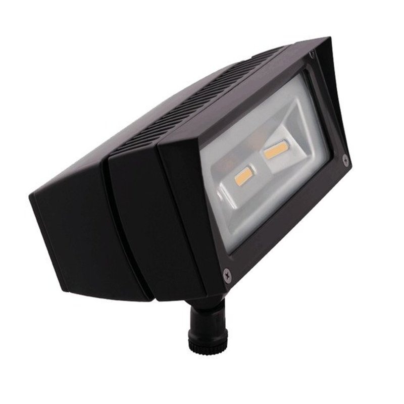 18W LED Flood Light 50K Bronze By RAB FFLED18
