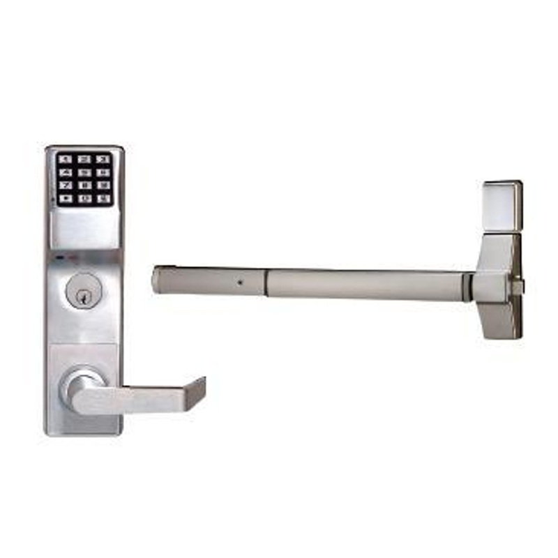 Alarm Lock ETDNS1G-26DV99 Trilogy Networx Dig Exit Trim Von Duprin 99/Precision 2200 in Satin Chrome – KAL DOOR HARDWARE