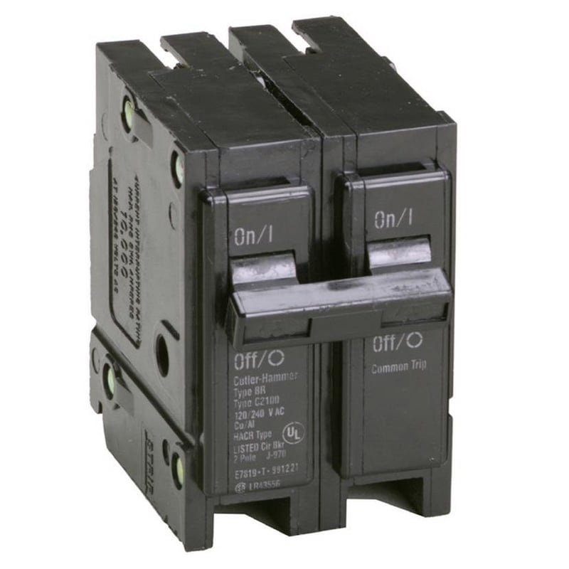 Breaker 55A 2P 120/240V Type BR 10 kAIC By Eaton BR255