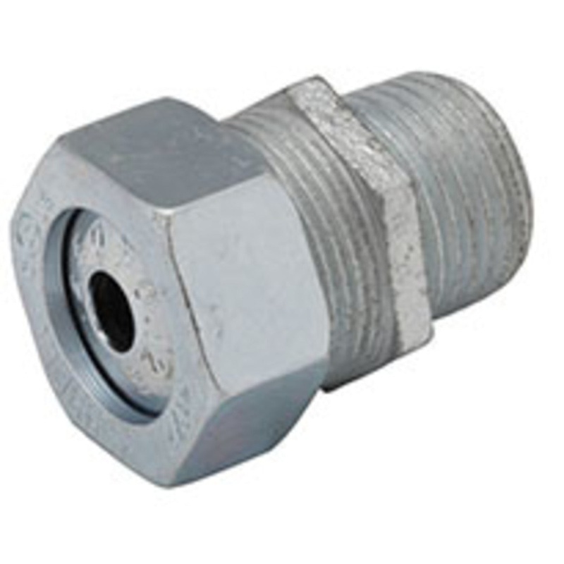 Cord Grip Strain Relief Straight Size: 1/2 Steel By Hubbell-Raco 3703-5