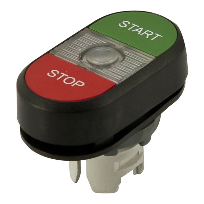 Double Pushbutton Start/Stop 22mm By ABB MPD4-11C