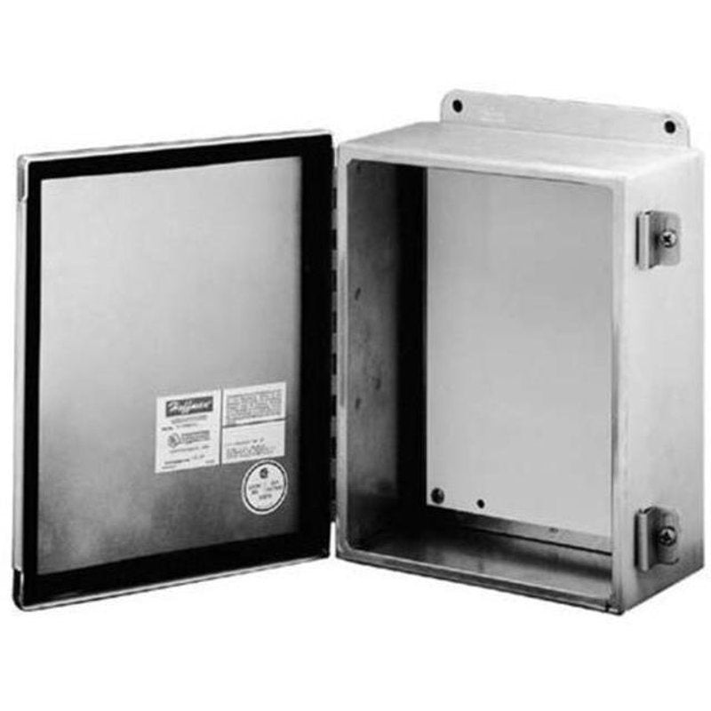 Enclosure Continuous Hinge with Clamps NEMA 12 6 x 6 x 4 Aluminum By nVent Hoffman A606CHAL