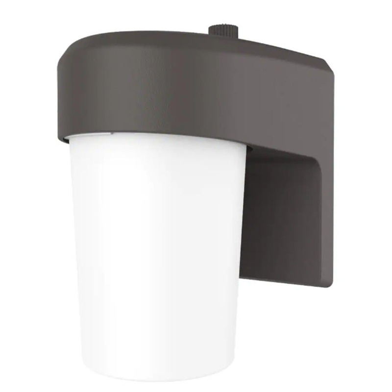 Outdoor Entry Light Wall Sconce 40K Bronze By Halo FE08A40FDB