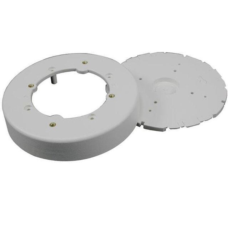 Round Device Box 400/800/2300/2300 Series Raceway Ivory By Wiremold 2338A