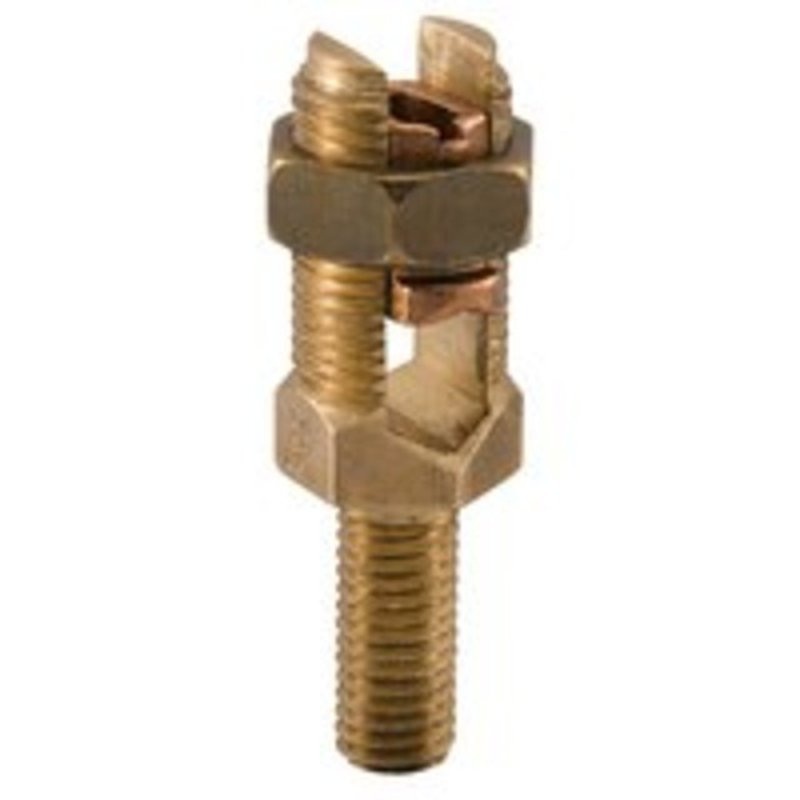 Service Post Connector Copper 2 to 1/0 AWG 1/2 Stud By Ilsco SPDL-5