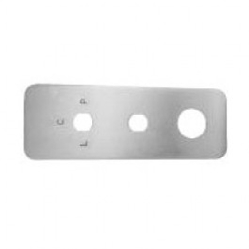 Simplex 801218-26D-01 Unified Trim Plate 8100 Series with Deadbolt in Satin Chrome – KAL DOOR HARDWARE