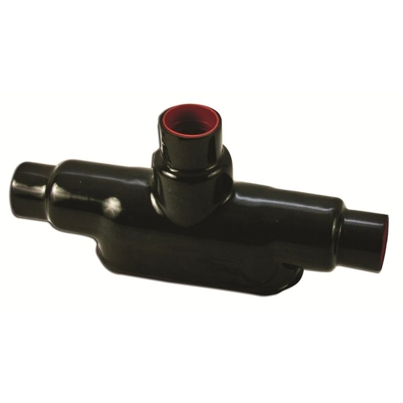 Conduit Body Type: TB FM7 Size: 1 Material: PVC Coated Iron By Plasti-Bond PRTB37