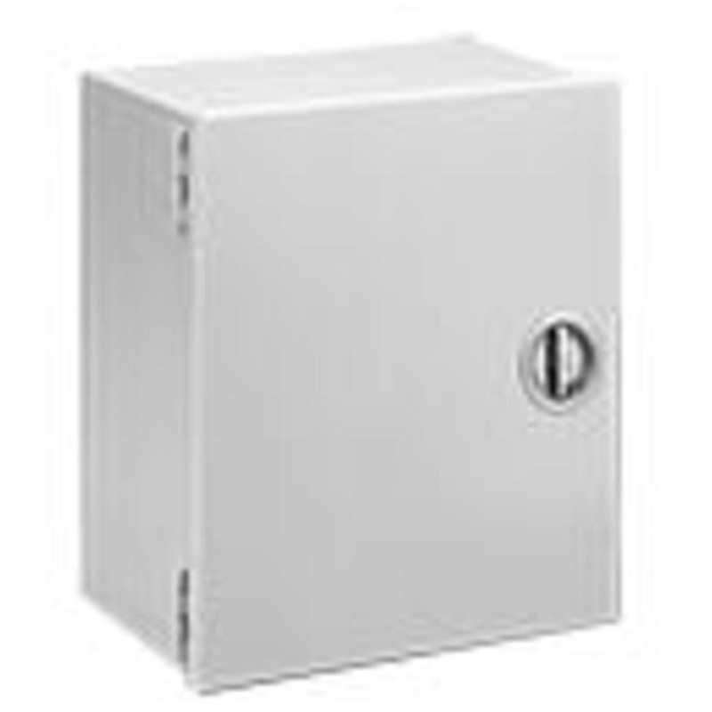 Enclosure With Recessed Handle NEMA 1 16 x 12 x 8 Steel By nVent Hoffman A16N128LP