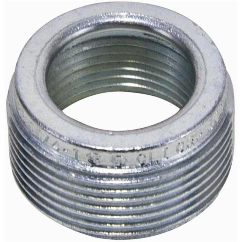 Reducing Bushing 1-1/2 x 1-1/4 Steel With Zinc Finish By American Fittings RB150125