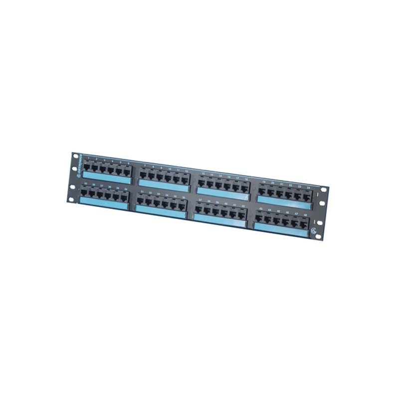 48 Port Clarity Universal Rack Mount Cat 6 By Ortronics PHD66U48
