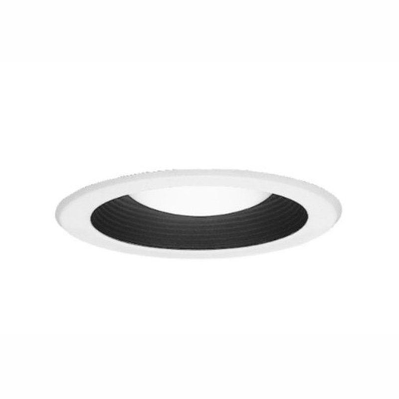 5 Baffle Trim Black Baffle/White Trim By Cooper Lighting Solutions 5001MB