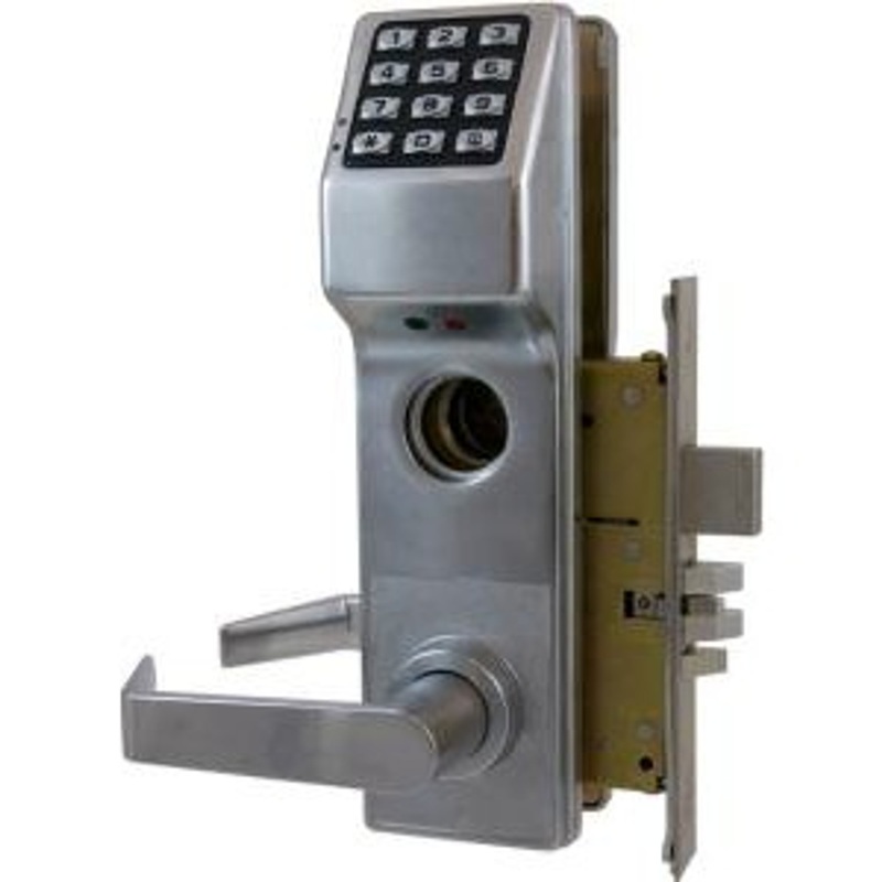 Alarm Lock DL3500DBL Trilogy High Security Mortise Digital Keypad Lock w/ Audit Trail Left Hand – KAL DOOR HARDWARE