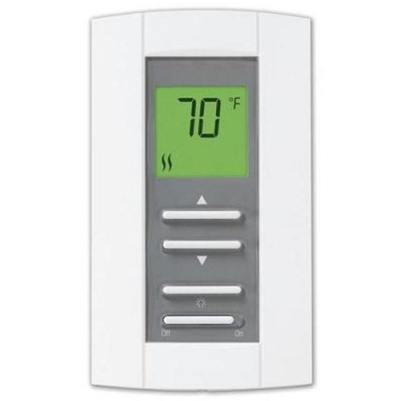 Electronic Non-Programmable DP Thermostat White By Cadet TH114A-240D-B