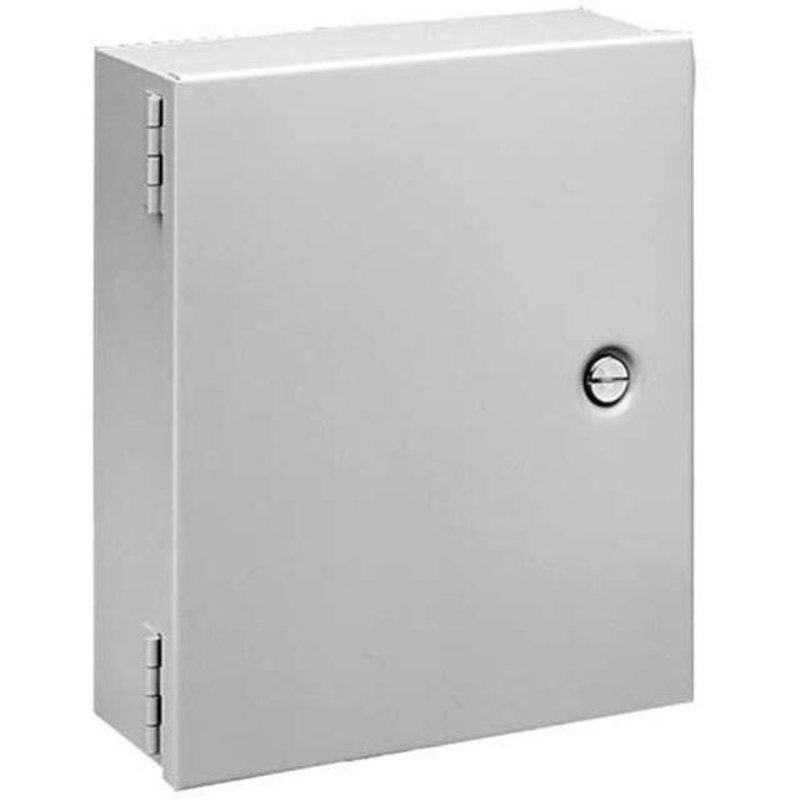 Enclosure Hinged Cover Type 1 8 x 8 x 6 Steel/Gray By nVent Hoffman A8N86