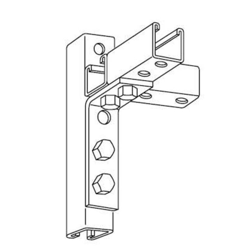 Five Hole Steel Angle Connector By Kindorf B 917