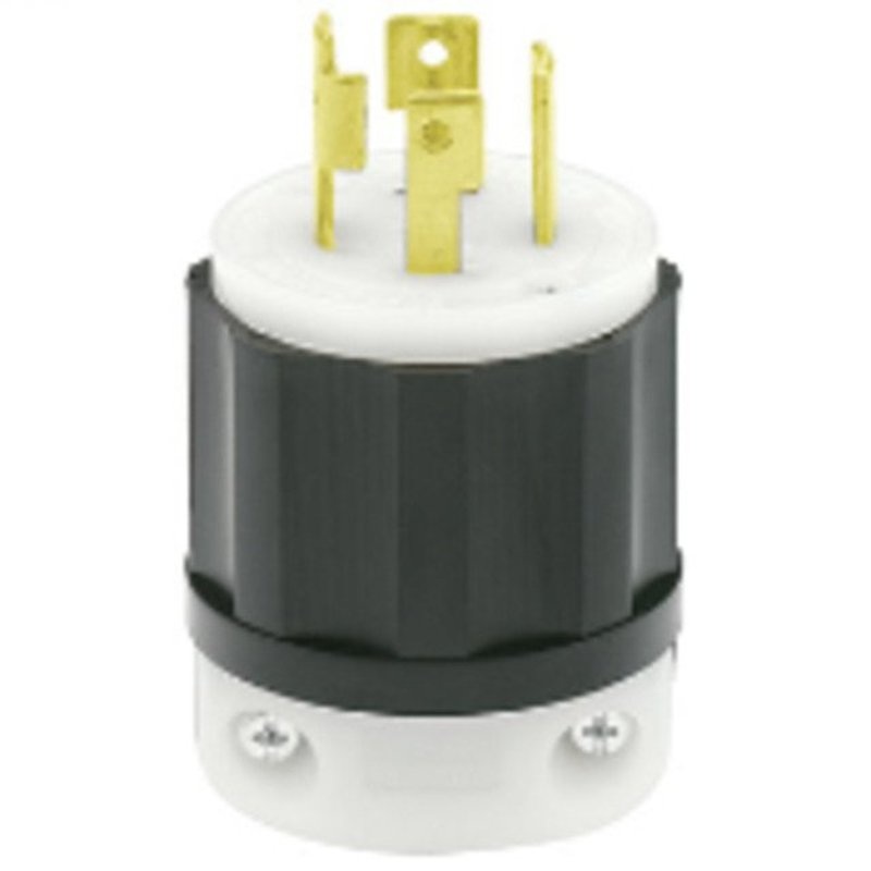 Locking Plug 30A 3PH 250V L15-30P 3P4W By Leviton 2721