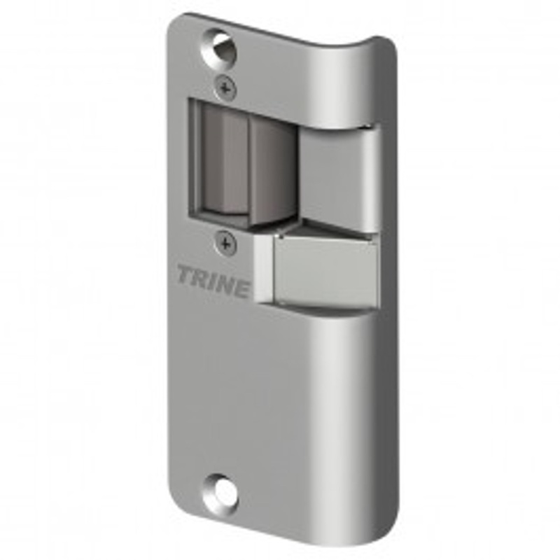 Trine 3458-12DC-32D-L 3000 Series 4-5/8 Elec Strike in Satin Stainless Steel – KAL DOOR HARDWARE