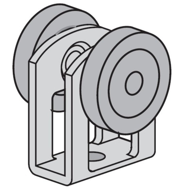 Two Wheel Light Duty Trolley By Power-Strut PS 2524 EG