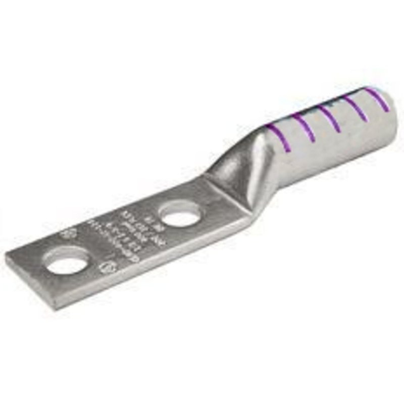 Copper Two-hole Long-barrel Lug By Penn-Union BBLU4/0D