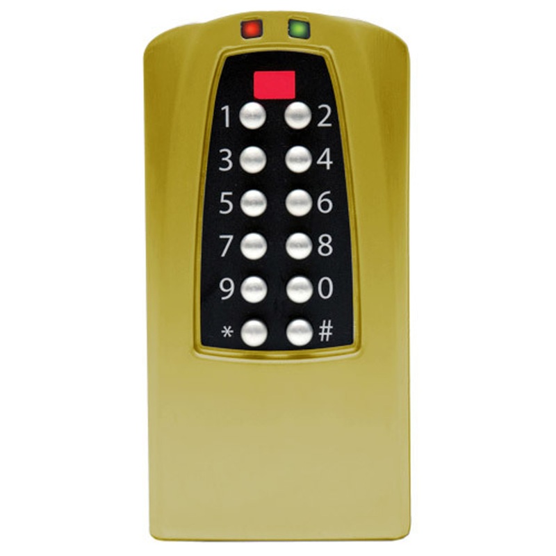 Dormakaba Eplex E5770-606-41 Dual Credential Stand-Alone Access Controller with up to 3000 Access Codes in Satin Brass – KAL DOOR HARDWARE
