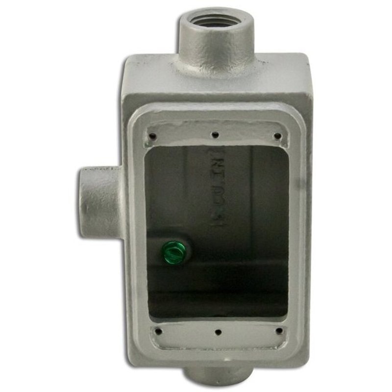FS Device Box 1-Gang Feed-Thru Type: FSCT 1/2Malleable Iron By Appleton APPFSCT150