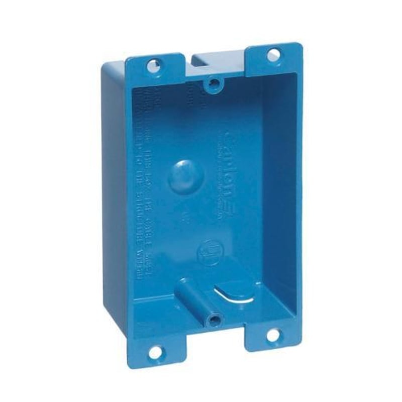 Switch/Outlet Box 1-Gang Non-Metallic By Carlon B108R-UPC