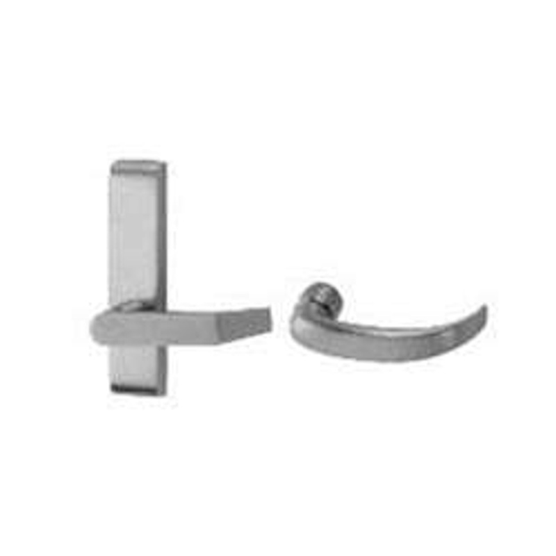 Von Duprin E360L-BE-17-US26D-FSE-LHR Electric Unlocking Control Lever Blank Escutcheon Exit Device Trim Fail Secure (24VDC) – KAL DOOR HARDWARE