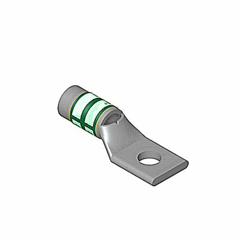 Compression Lug 1-Hole Copper 1 AWG 3/8 Stud Size Green By Thomas & Betts 54148