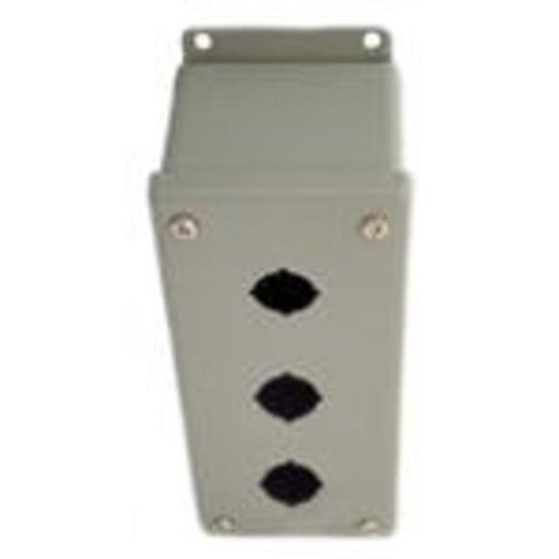 Enclosure Pilot Device 30 mm 3 Hole Steel Type 12/13 By nVent Hoffman E3PB