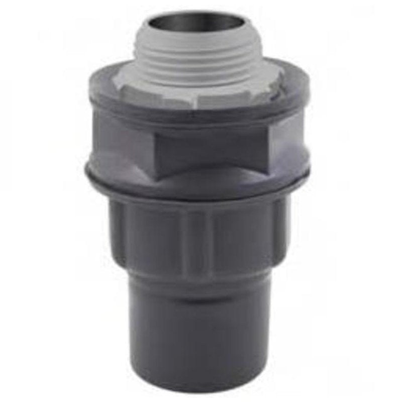 Liquid Tight Connector Straight 1/2 PVC Coated Steel By Calbond PV0500LT50