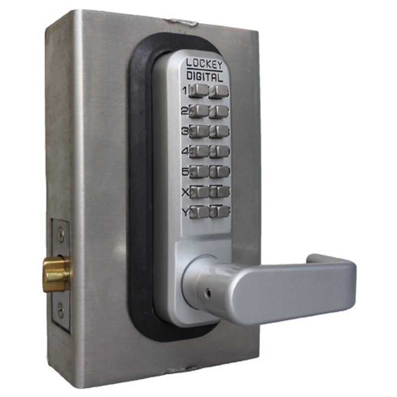 Lockey 2835 Mechanical Keyless Combination Passage Lever Lock