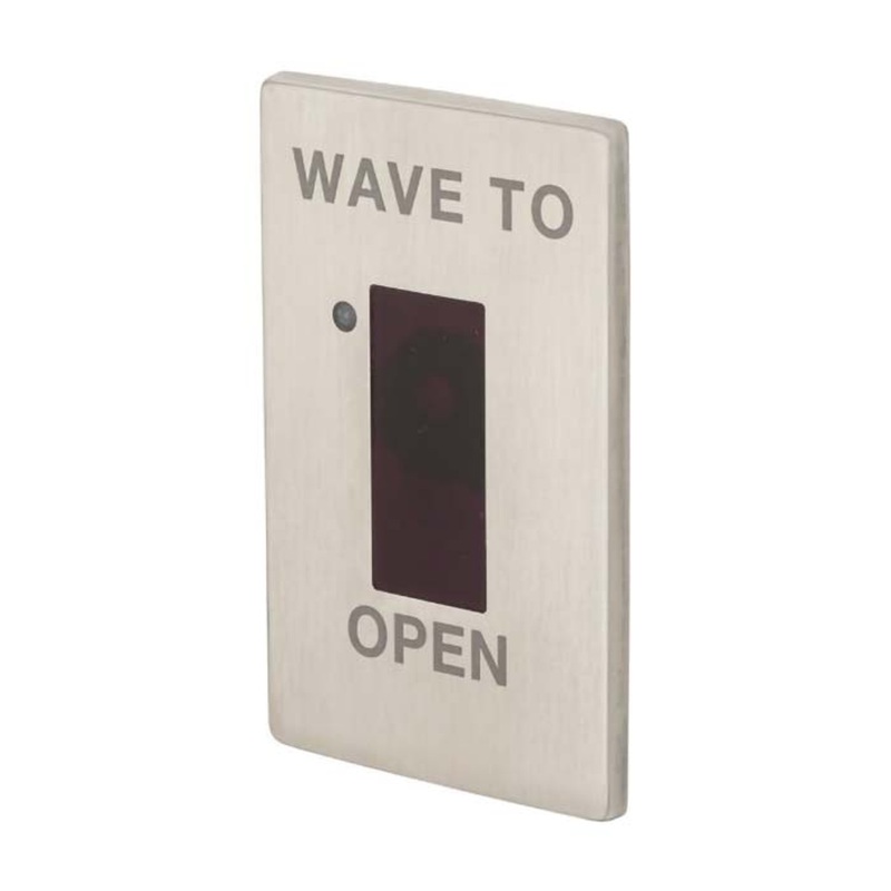 LOCKNETICS WS-200 Single gang wave sense switch Adjustable time delay Dual LED