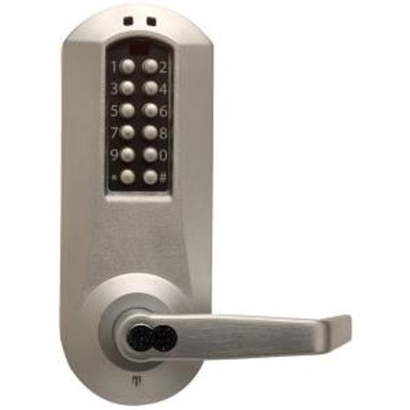 KABA Simplex / Eplex Kaba E-Plex E5210MWL Lever Electronic Push Button Lock Key Bypass Rim Exit Trim – KAL DOOR HARDWARE