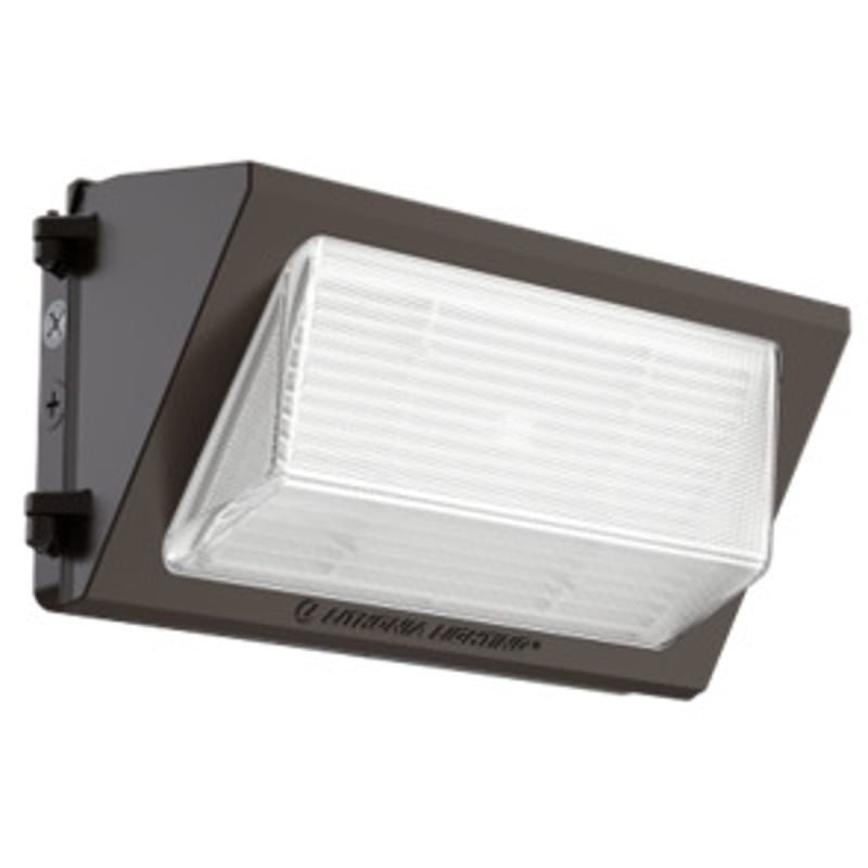 LED Wall Pack 55-112W 30/40/50K Dark Bronze By Lithonia Lighting TWR2 LED ALO SWW2 UVOLT PE DDBTXD