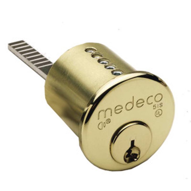 Medeco Rim cylinder 5 pin 1-1/4 Satin chrome – KAL DOOR HARDWARE