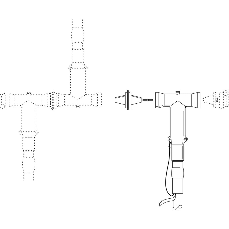 Modular Tap Splice Kit 2 AWG – 1000 MCM 5 -25 kV 600A By 3M 5815-T