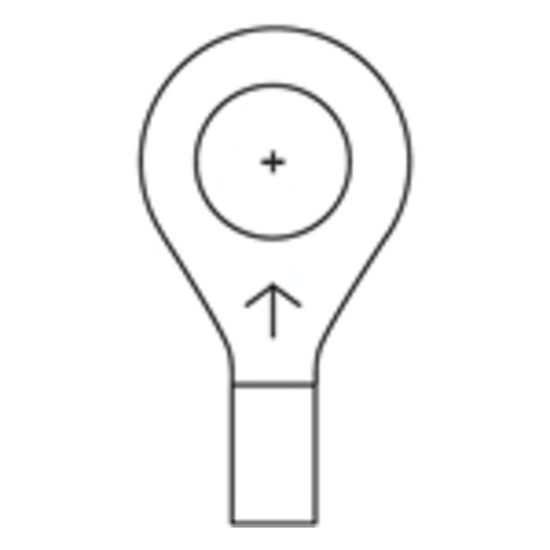 Ring Tongues Non-Insulated WR: 16 – 14 Stud Size: 6 By 3M M14-6R/SX
