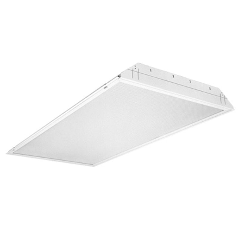 2′ x 4′ Lensed Troffer By Lithonia Lighting 2GT8 4 32 A12 MVOLT 1/4 ACNP P