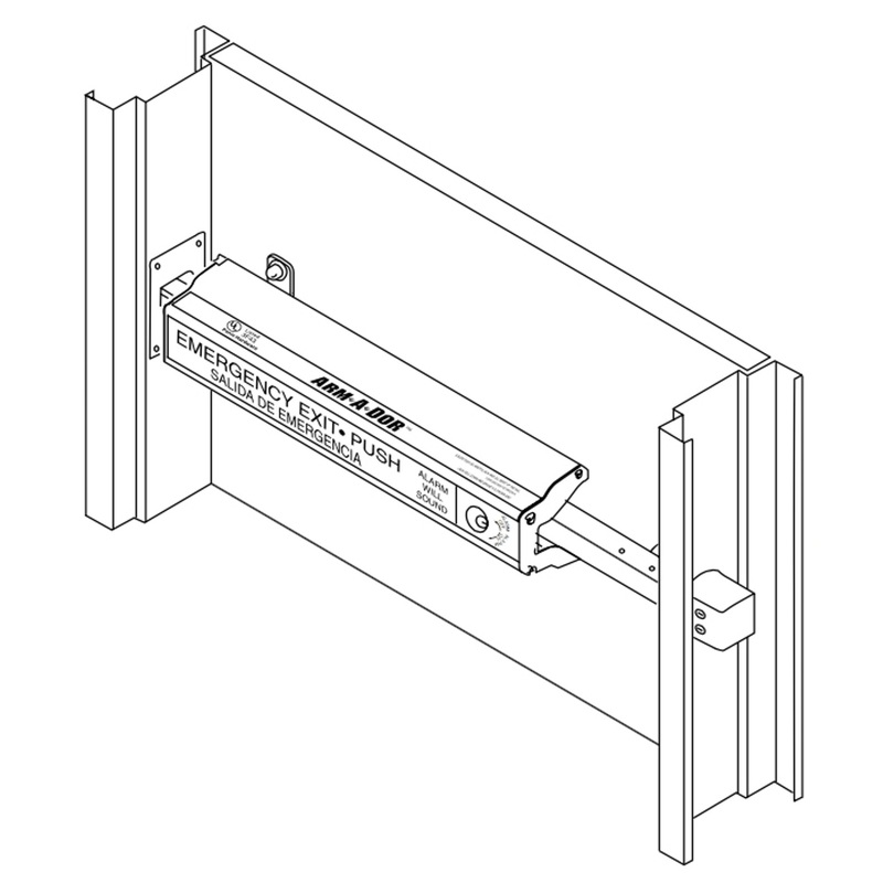 Arm-A-Dor A104-001 Low Profile Installation Kit – KAL DOOR HARDWARE