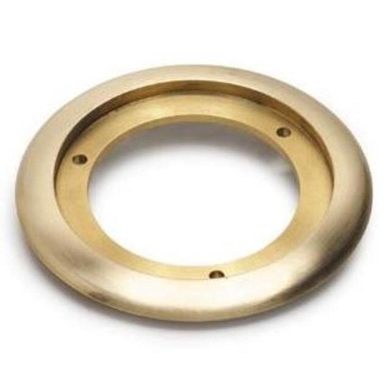 BRASS CARPET FLANGE FOR 4 COVERS By Lew SCF-1