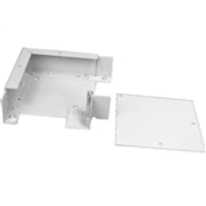 Flat Elbow / 4000 Series Raceway Steel Ivory By Wiremold V4011