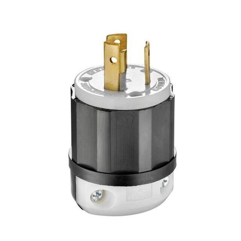 Locking Plug 30A  125V 2P3W By Leviton 2611