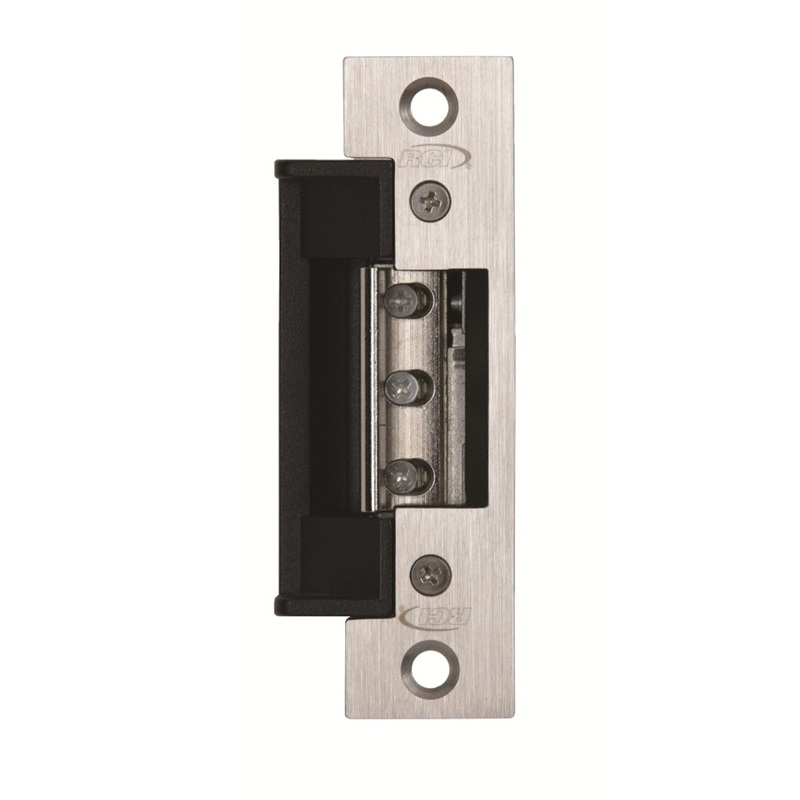Rutherford Controls RCI 7114-01 Centerline Adjustable Electric Strike Fail Locked (1116VAC) – KAL DOOR HARDWARE