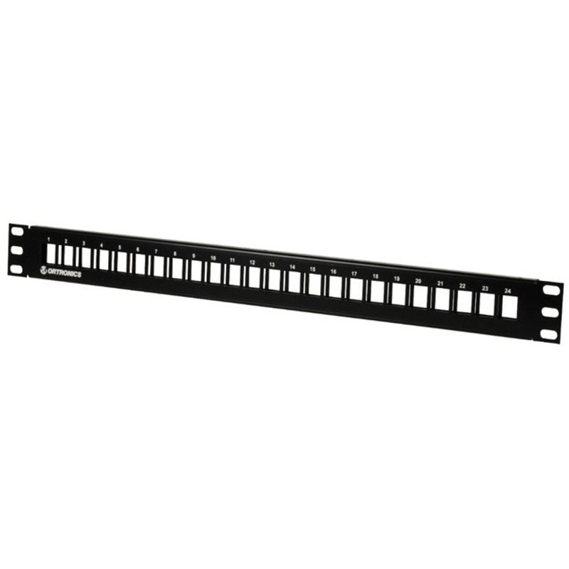 24 Port TechChoice Universal Rack Mount Keystone By Ortronics SPKSU24